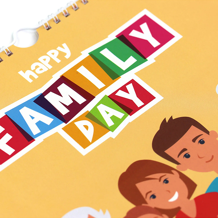 Фото к товару Планеры настенные 6 л. (280х435) "Family time" полудат., евроспираль с ригелем Планеры настенные 6 л. (280х435) "Family time" полудат., евроспираль с ригелем