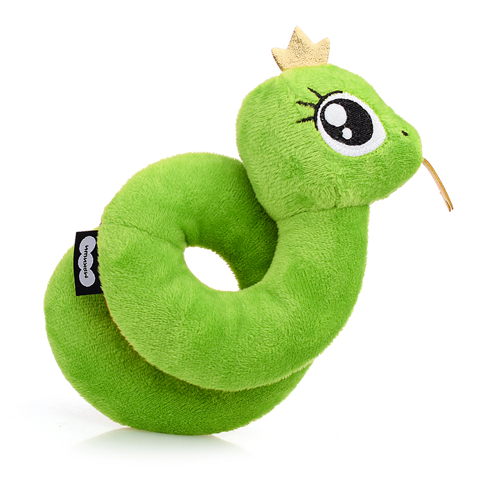 Фото к товару Игрушка мягконабивная (змейка на руку "Золотая принцесса") Игрушка мягконабивная (змейка на руку "Золотая принцесса")