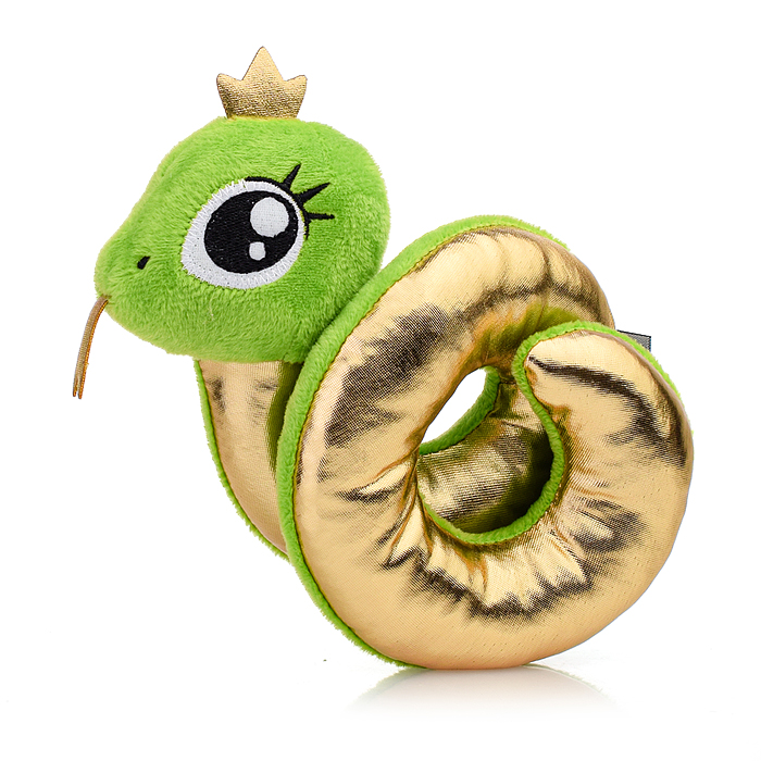 Фото к товару Игрушка мягконабивная (змейка на руку "Золотая принцесса") Игрушка мягконабивная (змейка на руку "Золотая принцесса")