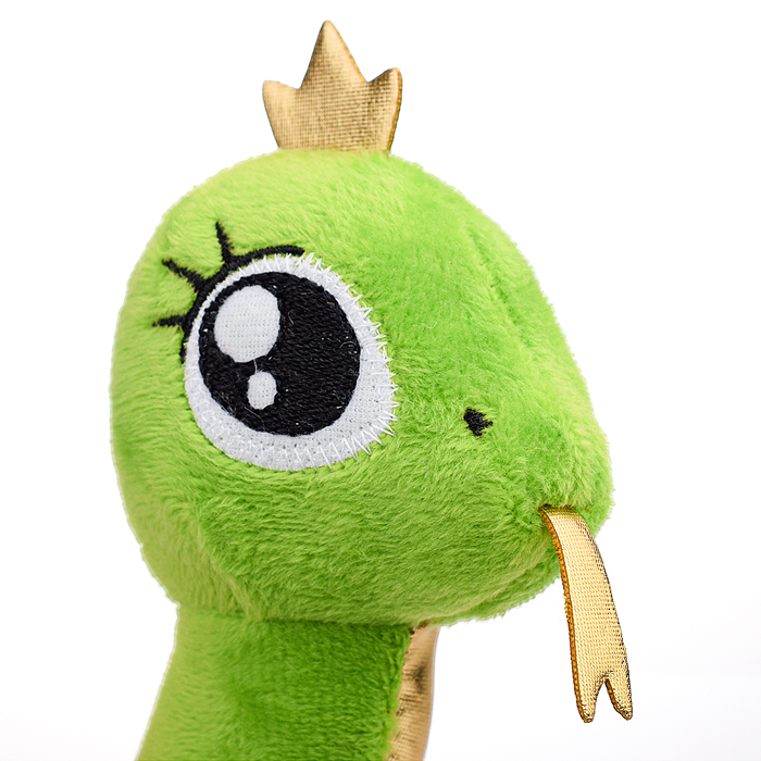 Фото к товару Игрушка мягконабивная (змейка на руку "Золотая принцесса") Игрушка мягконабивная (змейка на руку "Золотая принцесса")