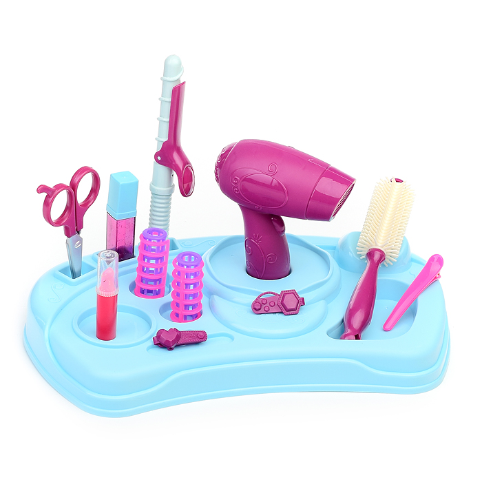 Фото к товару Игровой набор стилист KL3077 "Салон красоты" в коробке Игровой набор стилист KL3077 "Салон красоты" в коробке