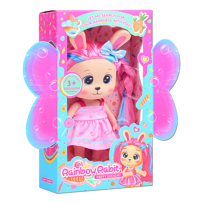 Кукла-зайчик 6114B "Зизи" в коробке