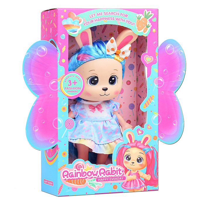 Кукла-зайчик 6114B "Зизи" в коробке