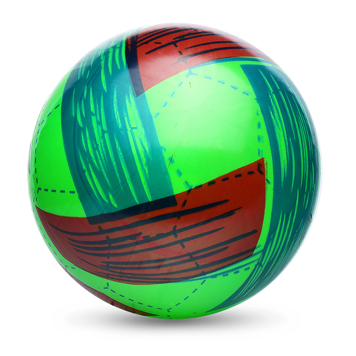 Мяч надувной PVC 00-3948 "Переплет" 22,5 см., 60 гр. (цвет микс)