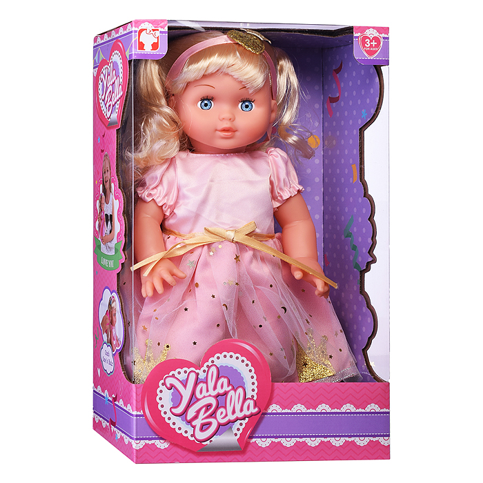 Кукла YL1799E "Евгения" с аксессуарами, в коробке