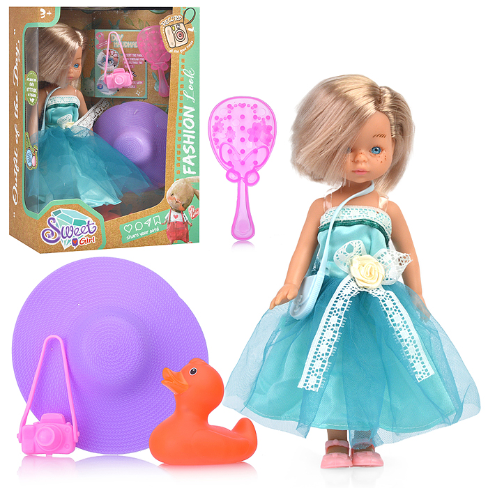 Кукла с аксессуарами YF2052D "Стиляга" в коробке