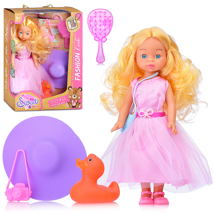 Кукла с аксессуарами YF2052D "Стиляга" в коробке