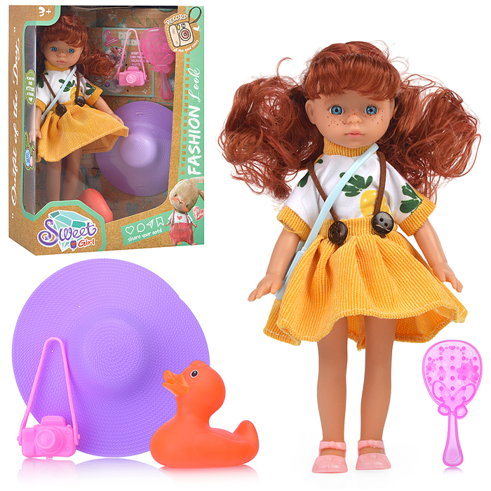 Кукла с аксессуарами YF2052D "Стиляга" в коробке