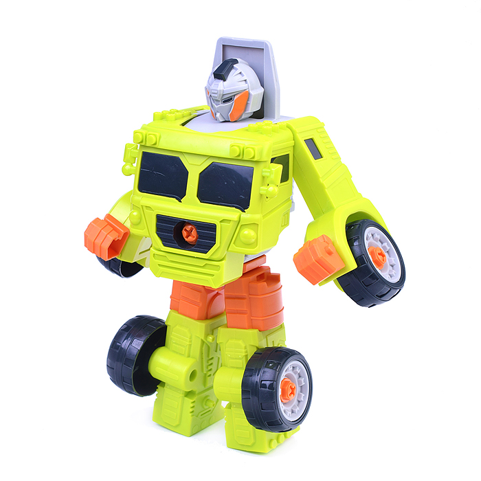 Конструктор AL13-C2 "Робот Майкл" трансформирующийся, с отверткой, в коробке