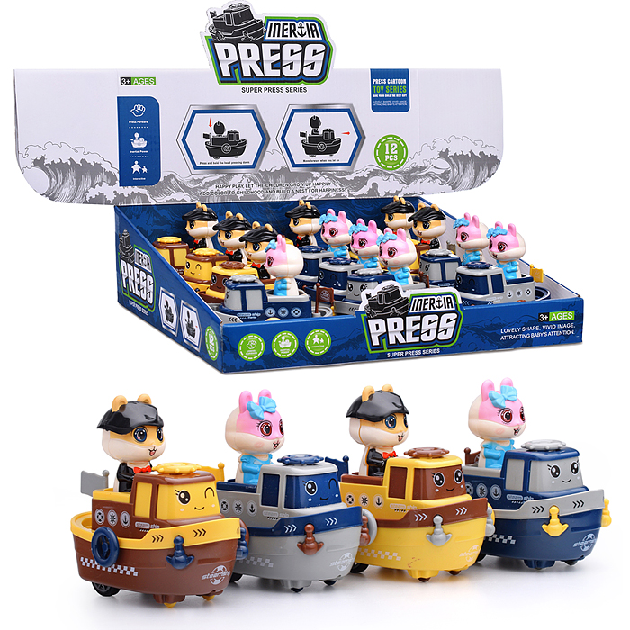 Катер 820-4 с кроликом, в ассортименте, в коробке Катер 820-4 с кроликом, в ассортименте, в коробке