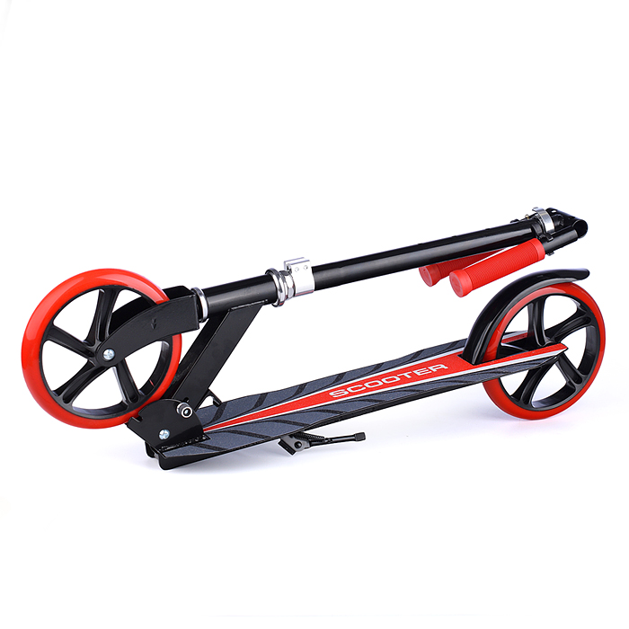 Фото к товару Самокат U037838Y 2-х кол., красный, PU/ 200 мм, ABEC 7, в коробке Самокат U037838Y 2-х кол., красный, PU/ 200 мм, ABEC 7, в коробке