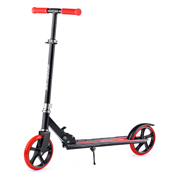 Фото к товару Самокат U037838Y 2-х кол., красный, PU/ 200 мм, ABEC 7, в коробке Самокат U037838Y 2-х кол., красный, PU/ 200 мм, ABEC 7, в коробке