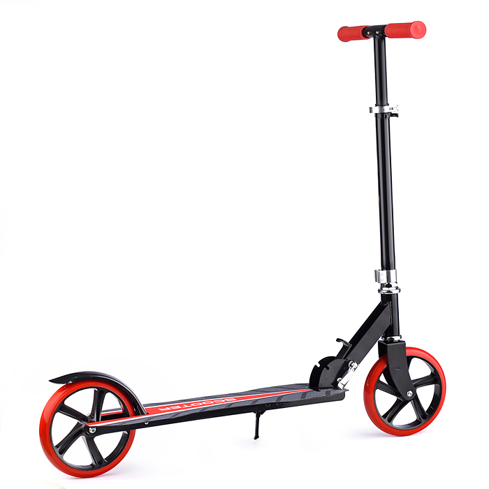 Фото к товару Самокат U037838Y 2-х кол., красный, PU/ 200 мм, ABEC 7, в коробке Самокат U037838Y 2-х кол., красный, PU/ 200 мм, ABEC 7, в коробке