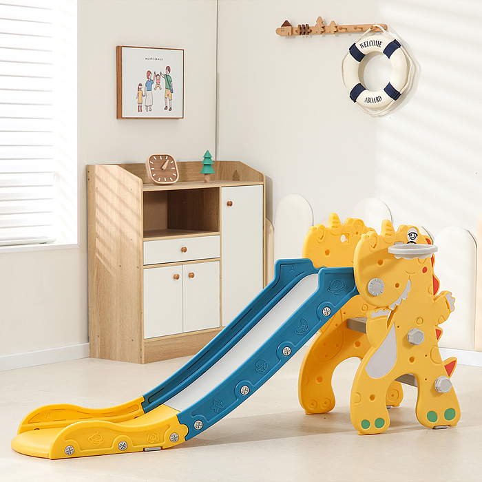 Горка детская UT0109 "Носорог" (цвет желтый) Горка детская UT0109 "Носорог" (цвет желтый)