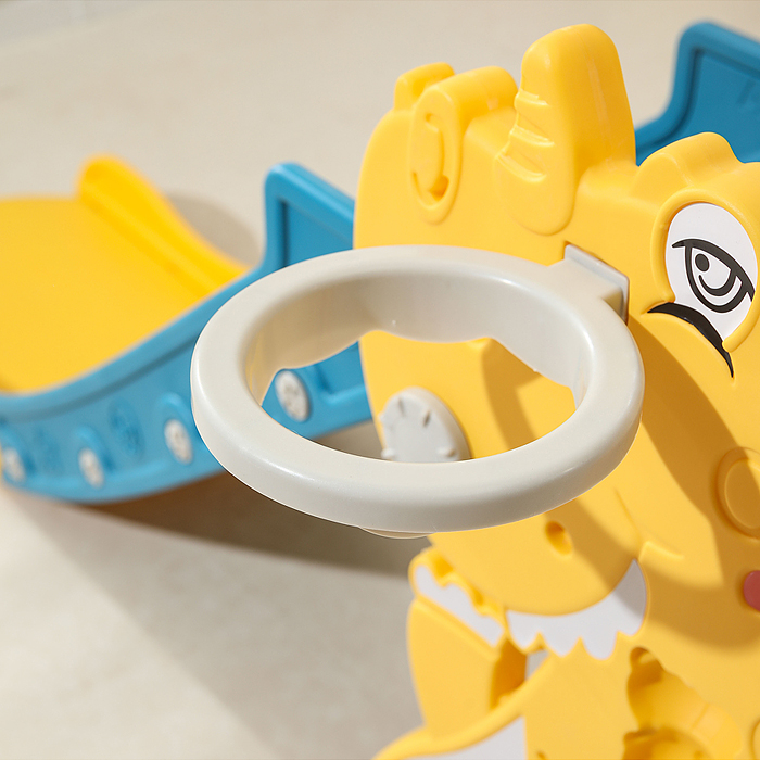 Фото к товару Горка детская UT0109 "Носорог" (цвет желтый) Горка детская UT0109 "Носорог" (цвет желтый)