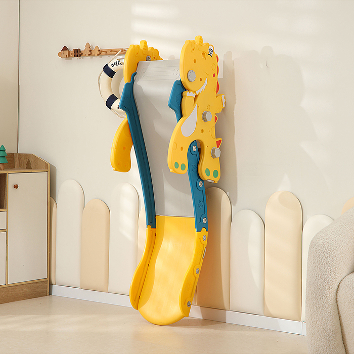 Фото к товару Горка детская UT0109 "Носорог" (цвет желтый) Горка детская UT0109 "Носорог" (цвет желтый)