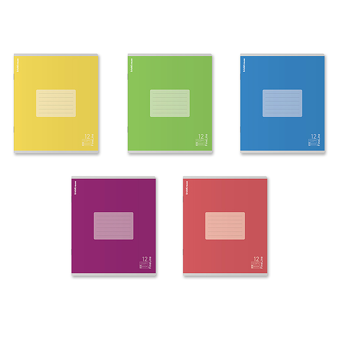 Тетрадь 12л., линейка, FineLine Тетрадь 12л., линейка, FineLine