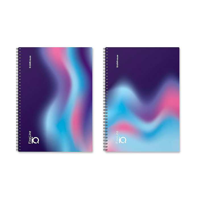 Тетрадь 80л., клетка, IQ FineLine, В5 Тетрадь 80л., клетка, IQ FineLine, В5