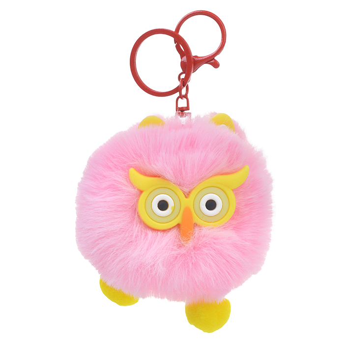Мягкая игрушка-брелок M1147 "Совушка" 7 см.