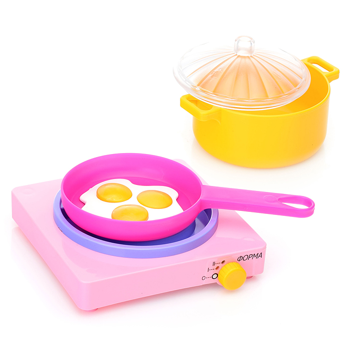 Набор посуды с плитой "Летний" (Для любимой дочки)