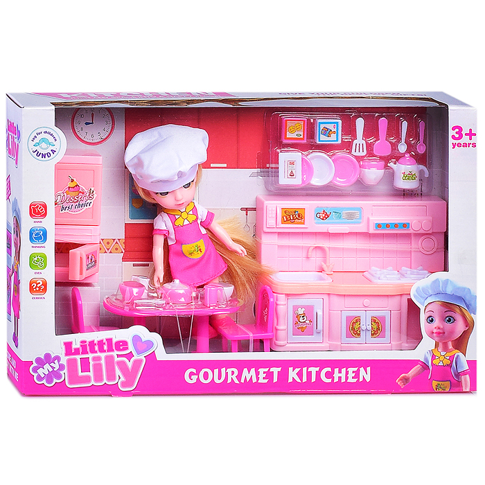 Кукла 69001 "Повар" с аксессуарами, в коробке