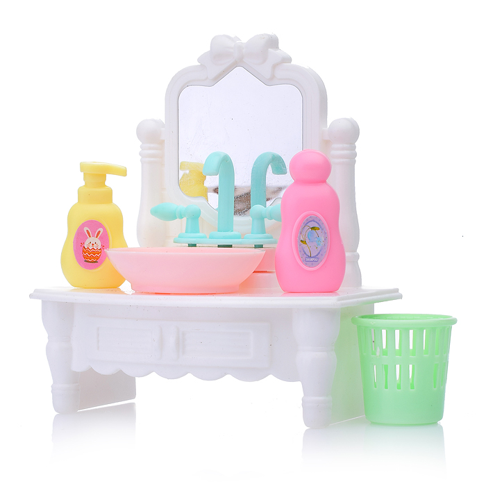 Кукла 69004 "Ванная комната" с аксессуарами, в коробке