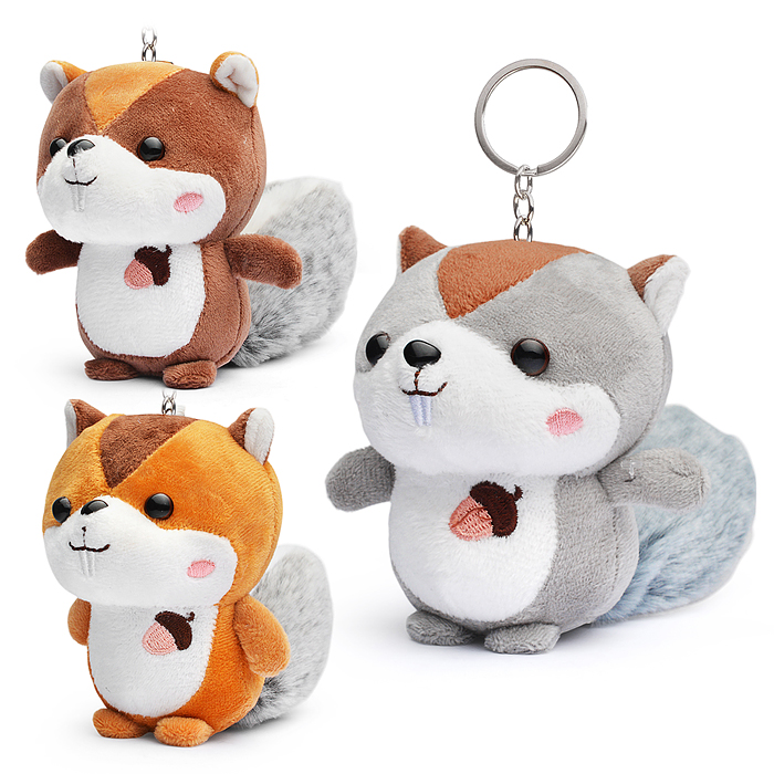 Мягкая игрушка M1314 "Белка Искра" 