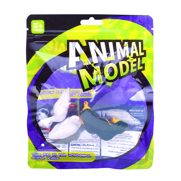 Фото к товару Набор животных 138-18 "Домашние птицы" в пакете Набор животных 138-18 "Домашние птицы" в пакете