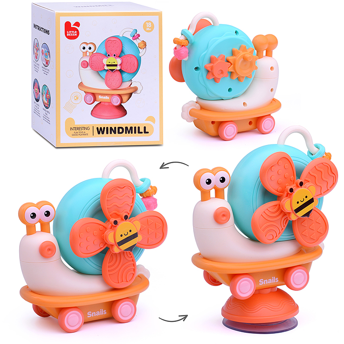 Развивающая игрушка 100Y "Улитка" в коробке