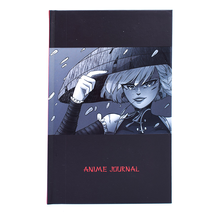 Записная книжка Аниме 5 (130х210мм, 80л, матовая пленка с выб.УФ-лаком, твердый переплет, к Записная книжка Аниме 5 (130х210мм, 80л, матовая пленка с выб.УФ-лаком, твердый переплет, к