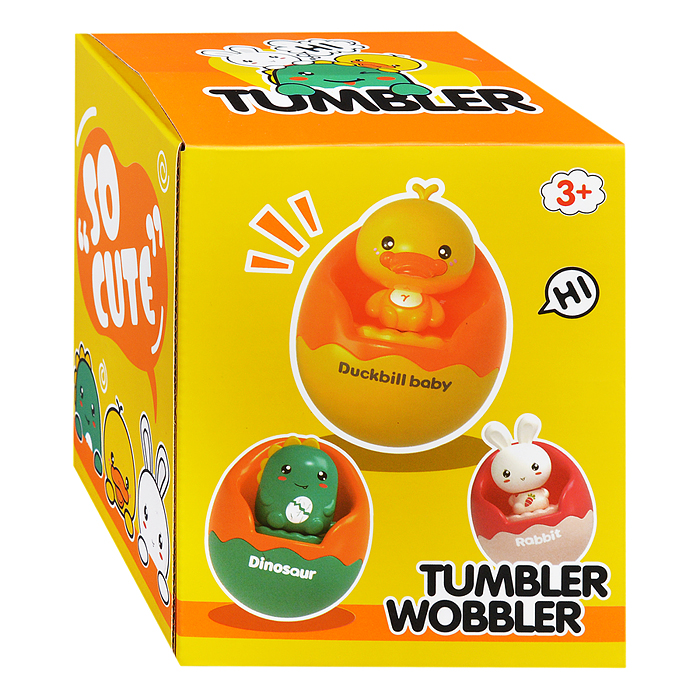 Фото к товару Неваляшка G114 "Утенок" в коробке Неваляшка G114 "Утенок" в коробке