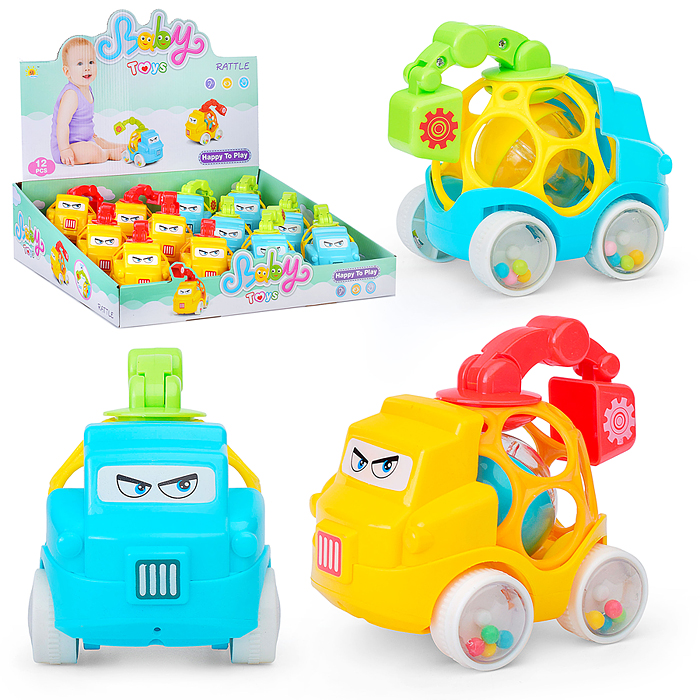 Погремушка 2836 "Машинка" в коробке Погремушка 2836 "Машинка" в коробке