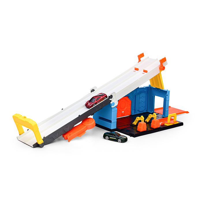 Фото к товару Парковка-трек MH-195 "Street convoy-1" в коробке Парковка-трек MH-195 "Street convoy-1" в коробке