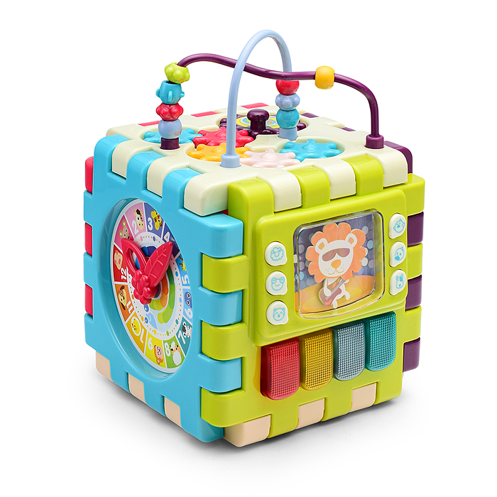 Фото к товару Куб развивающий 3850A "Активный малыш" в коробке Куб развивающий 3850A "Активный малыш" в коробке