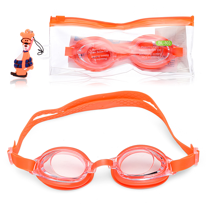 Очки для плавания 00-4090 с брелком, в пакете