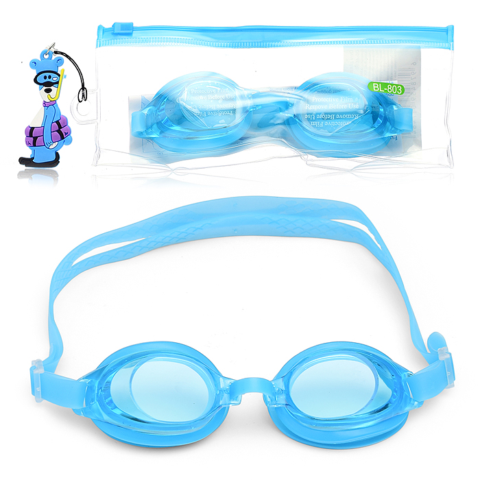 Очки для плавания 00-4090 с брелком, в пакете