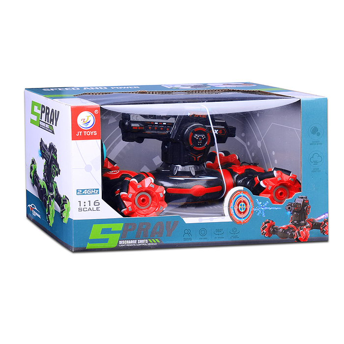 Фото к товару Машина JT633 "Скоростная атака" р/у, 27 MHz, в коробке Машина JT633 "Скоростная атака" р/у, 27 MHz, в коробке