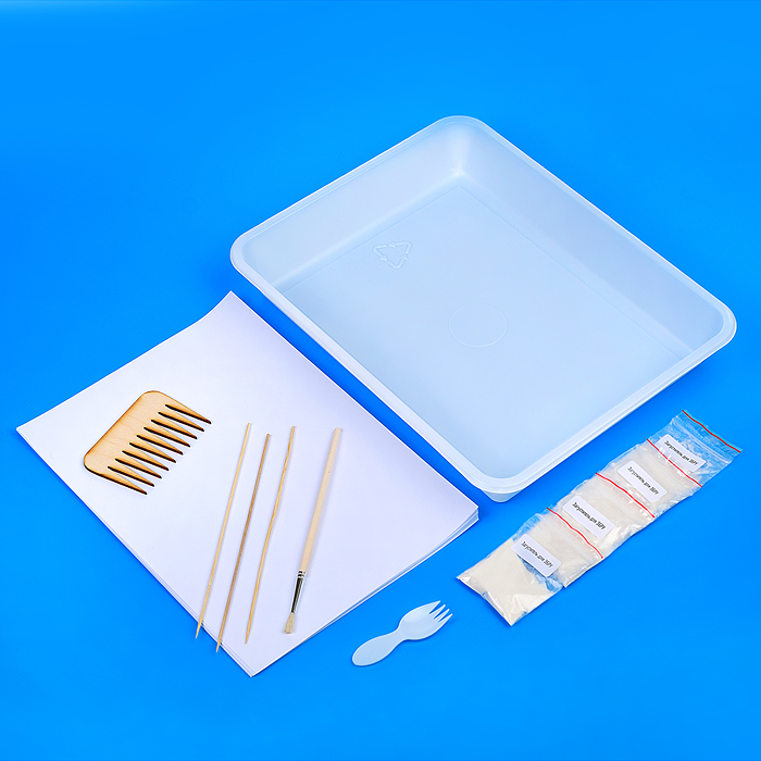 Фото к товару Набор для рисования на воде Attivio Эбру 7цв Набор для рисования на воде Attivio Эбру 7цв