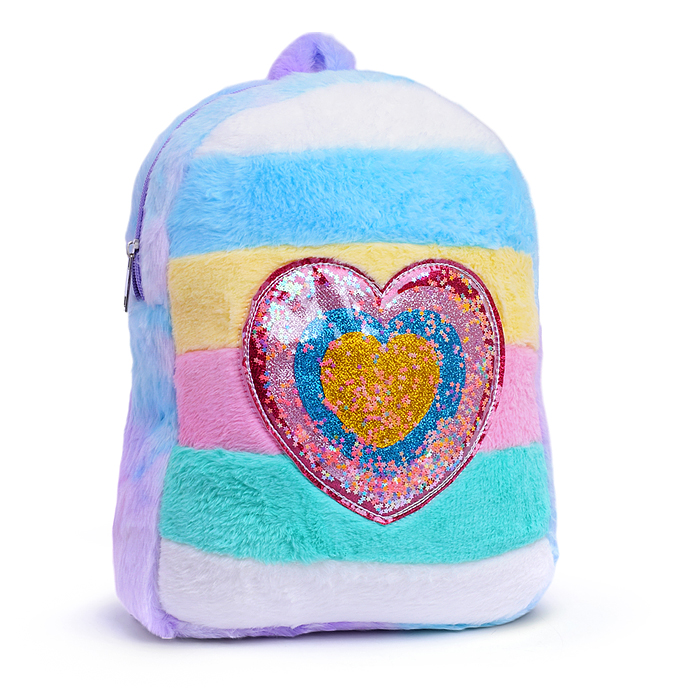 Фото к товару Сумка детская M1169 "Рюкзачок с сердечком" 31*25см Сумка детская M1169 "Рюкзачок с сердечком" 31*25см