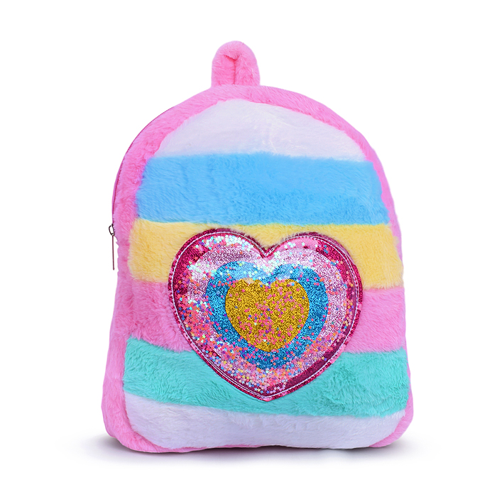 Фото к товару Сумка детская M1169 "Рюкзачок с сердечком" 31*25см Сумка детская M1169 "Рюкзачок с сердечком" 31*25см