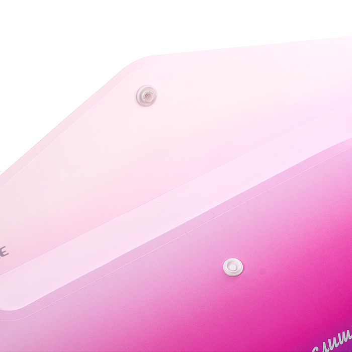 Папка-конверт на кнопке "Degrade" Travel-size DL (260x140 мм) 180 мкм, непрозрачная с рисунком