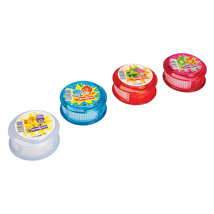 Фото к товару Точилка с контейнером для мусора "Фиксики" Точилка с контейнером для мусора "Фиксики"