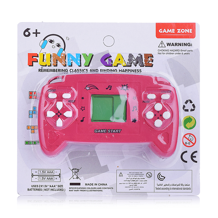 Фото к товару Электронная игра 602 "Funny came-3" на листе Электронная игра 602 "Funny came-3" на листе