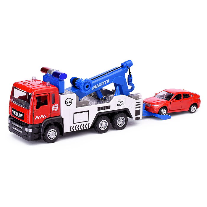 Фото к товару Эвакуатор 5009-1 "Смотритель дорог" в коробке Эвакуатор 5009-1 "Смотритель дорог" в коробке