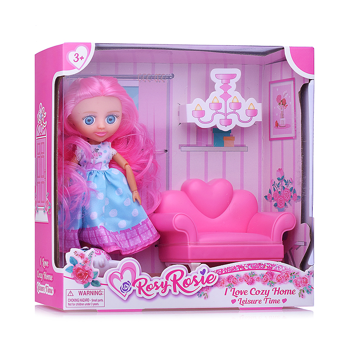 Кукла RR036 "Карина" с аксессуарами, в коробке