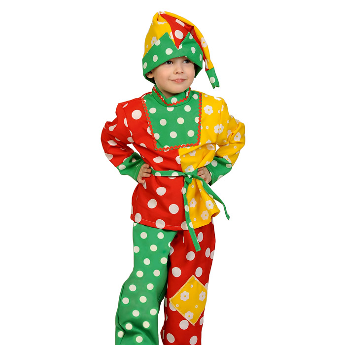 Изделие швейное "Набор карнавальный "Петрушка" дет. р-р M (рост 122-128, р-р 30/32) Изделие швейное "Набор карнавальный "Петрушка" дет. р-р M (рост 122-128, р-р 30/32)