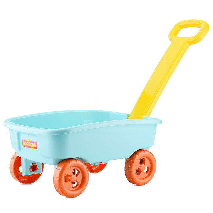 Фото к товару Тележка №3 с ручкой Тележка №3 с ручкой