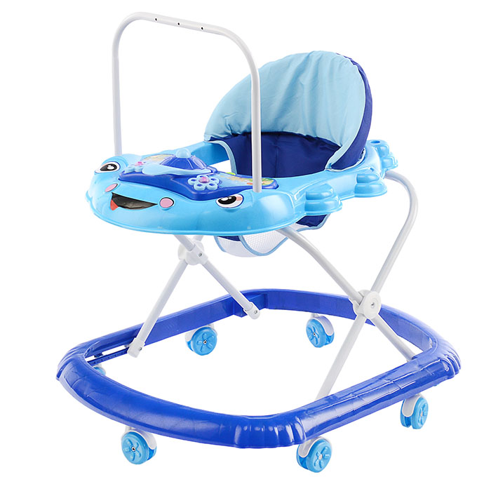 Ходунки 901-G-2 "Улыбка" голубые, в пакете Ходунки 901-G-2 "Улыбка" голубые, в пакете