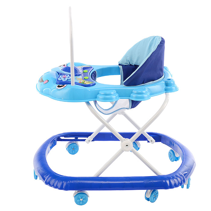 Ходунки 901-G-2 "Улыбка" голубые, в пакете