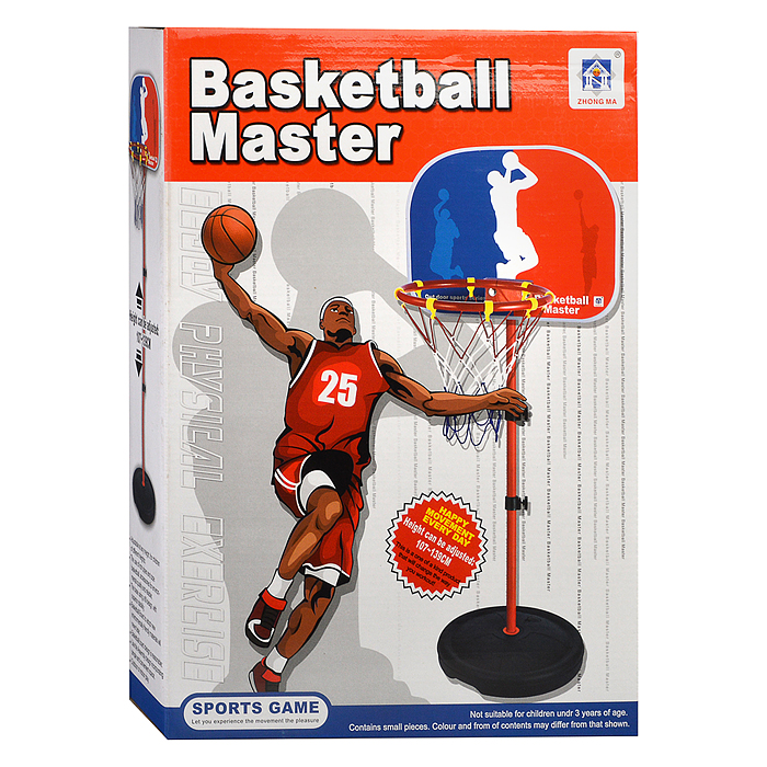 Фото к товару Баскетбол 67803 "Мастер" (высота 139см) в коробке Баскетбол 67803 "Мастер" (высота 139см) в коробке